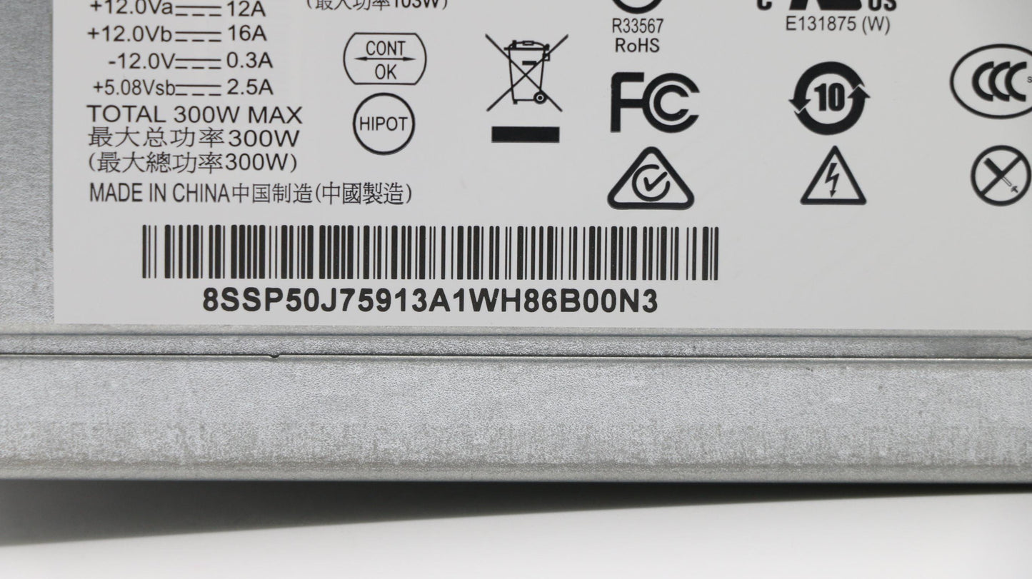 Lenovo Acbel Pcc130-El0G 300W Atx Ps - 00PH301