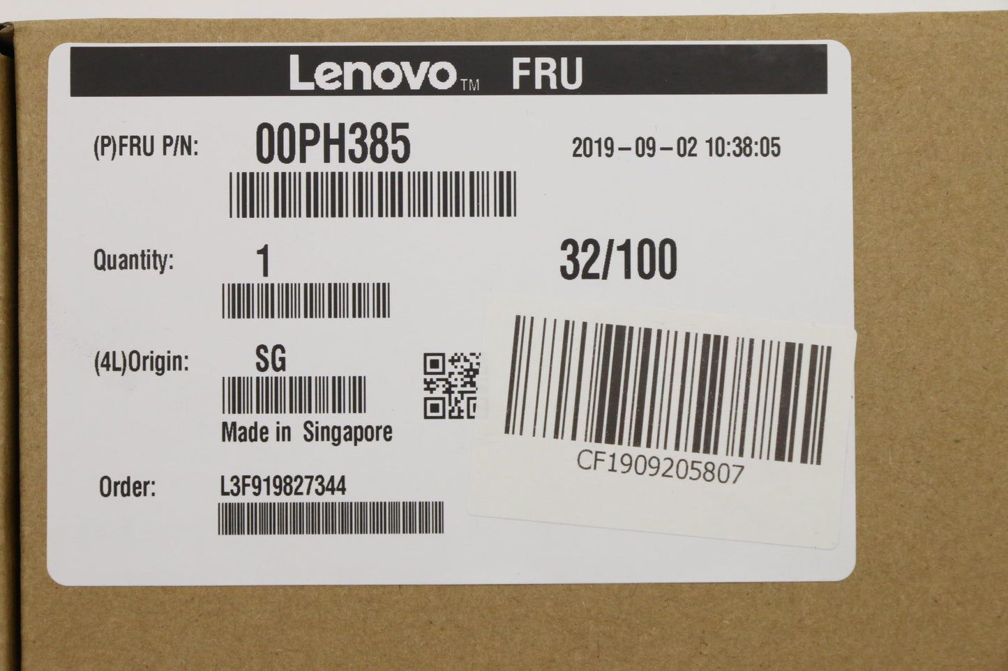 Lenovo Mic 1100 2Tb 2.5 Opal - 00PH385
