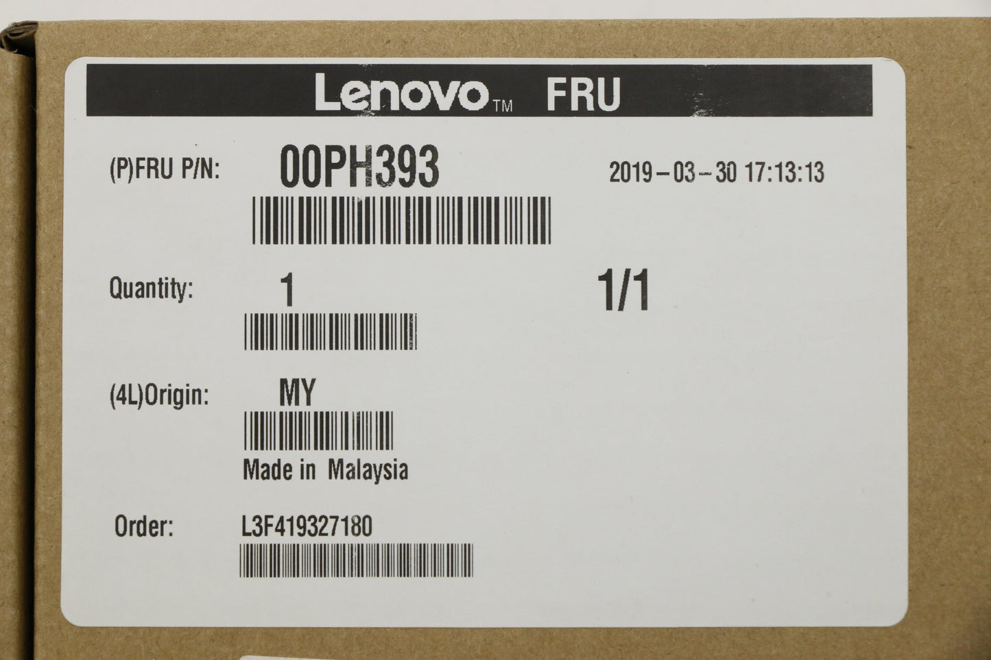 Lenovo (00PH393) 128GB SSD, 2.5", 7mm, SATA, SanDisk