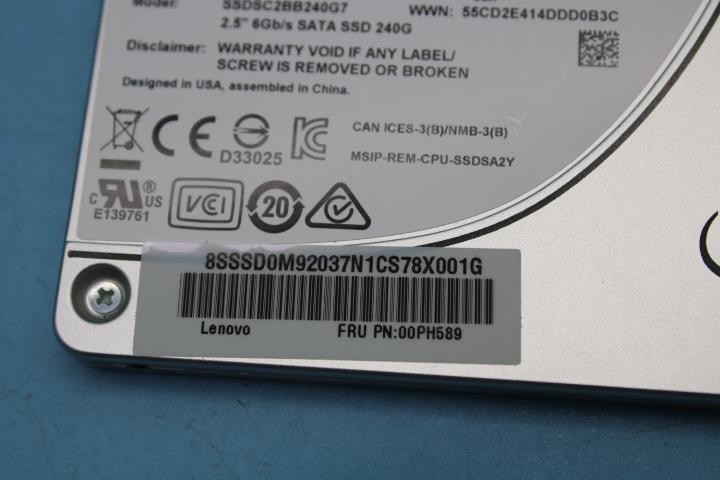 Lenovo Int S3520 240G 2.5 Sata6G Ipdc - 00PH589