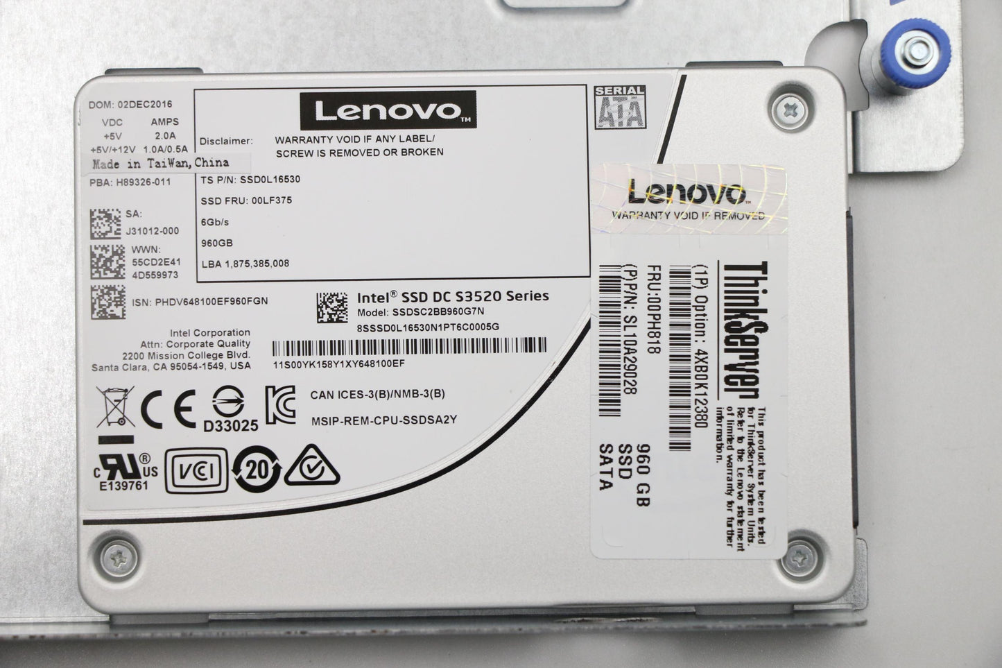 Lenovo Nhs960Gsata6Gssdw/35T - 00PH818
