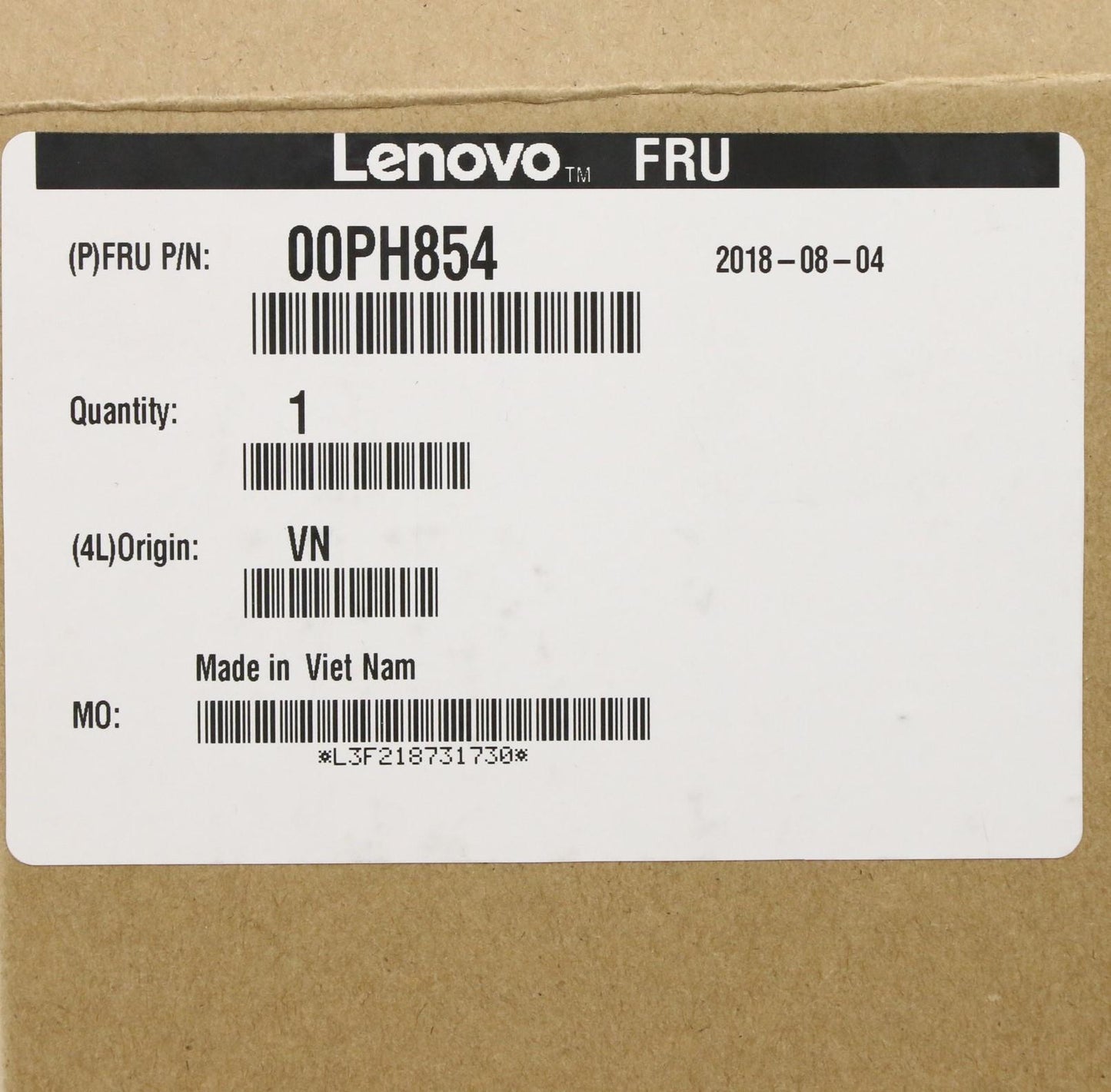 Lenovo Xeon E3-1240 V6 3.7Ghz 72W - 00PH854
