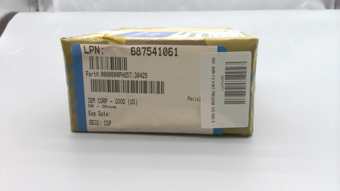 Lenovo Hs 2.5 3.84Tb Pm1633A 12Gb Sa - 00PH857