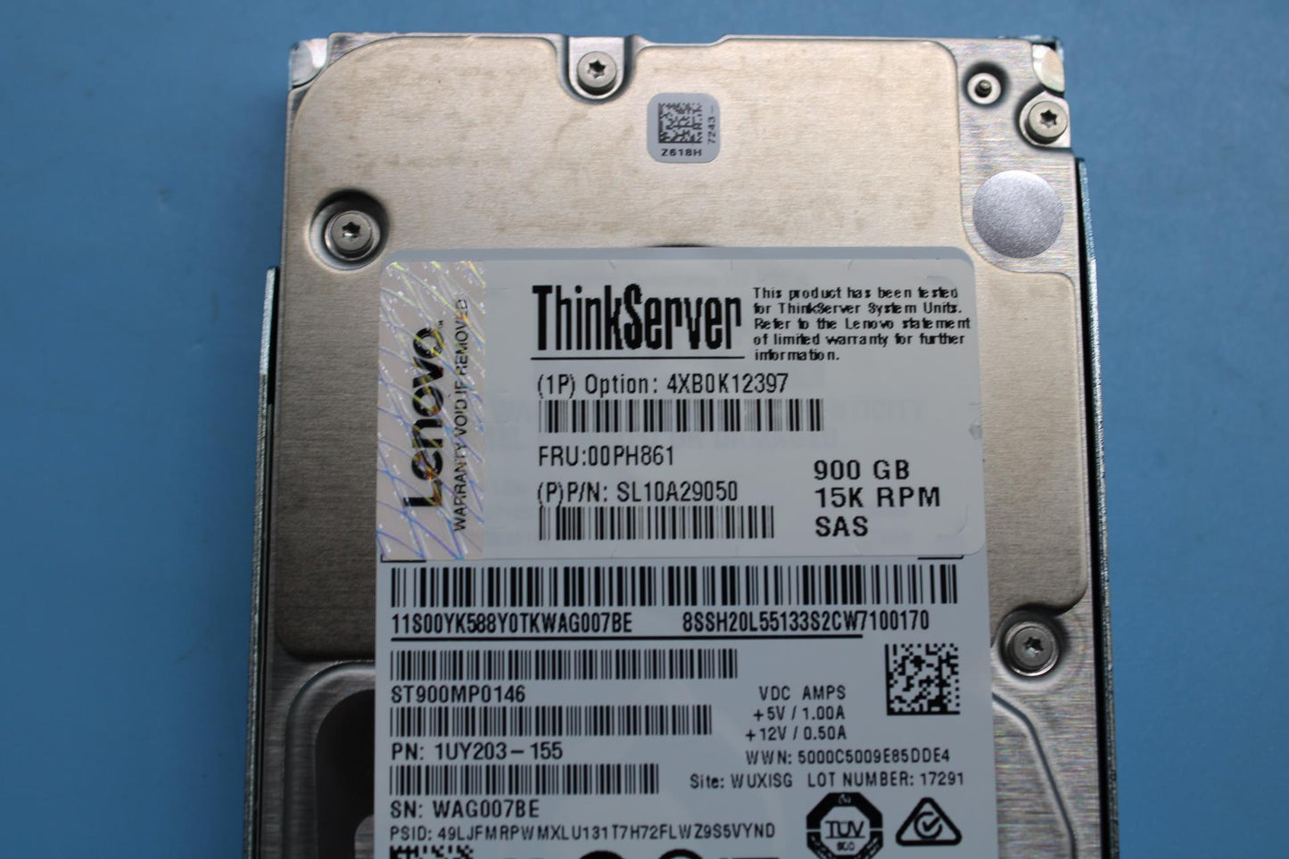 Lenovo Hs 2.5 900Gb 15K Enterprise S - 00PH861
