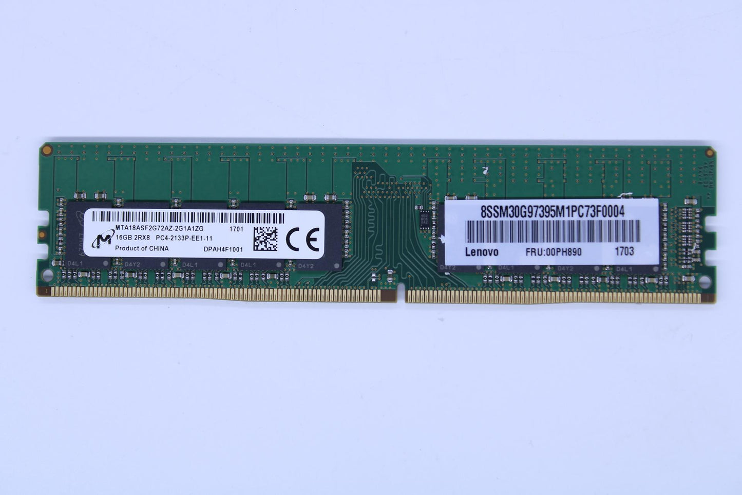 Lenovo 16Gb Ecc Udimm Ddr4 2133E - 00PH890