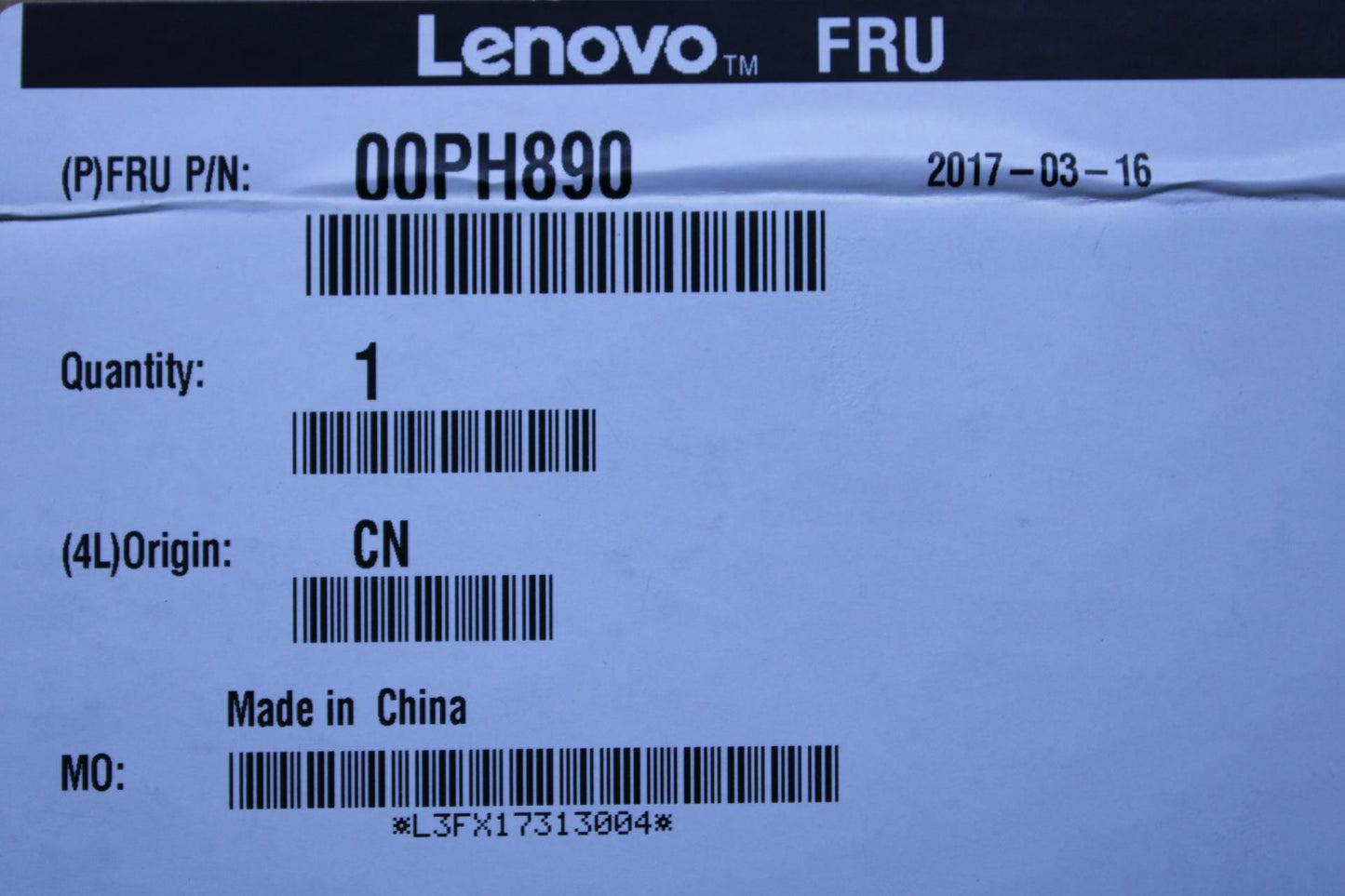 Lenovo 16Gb Ecc Udimm Ddr4 2133E - 00PH890