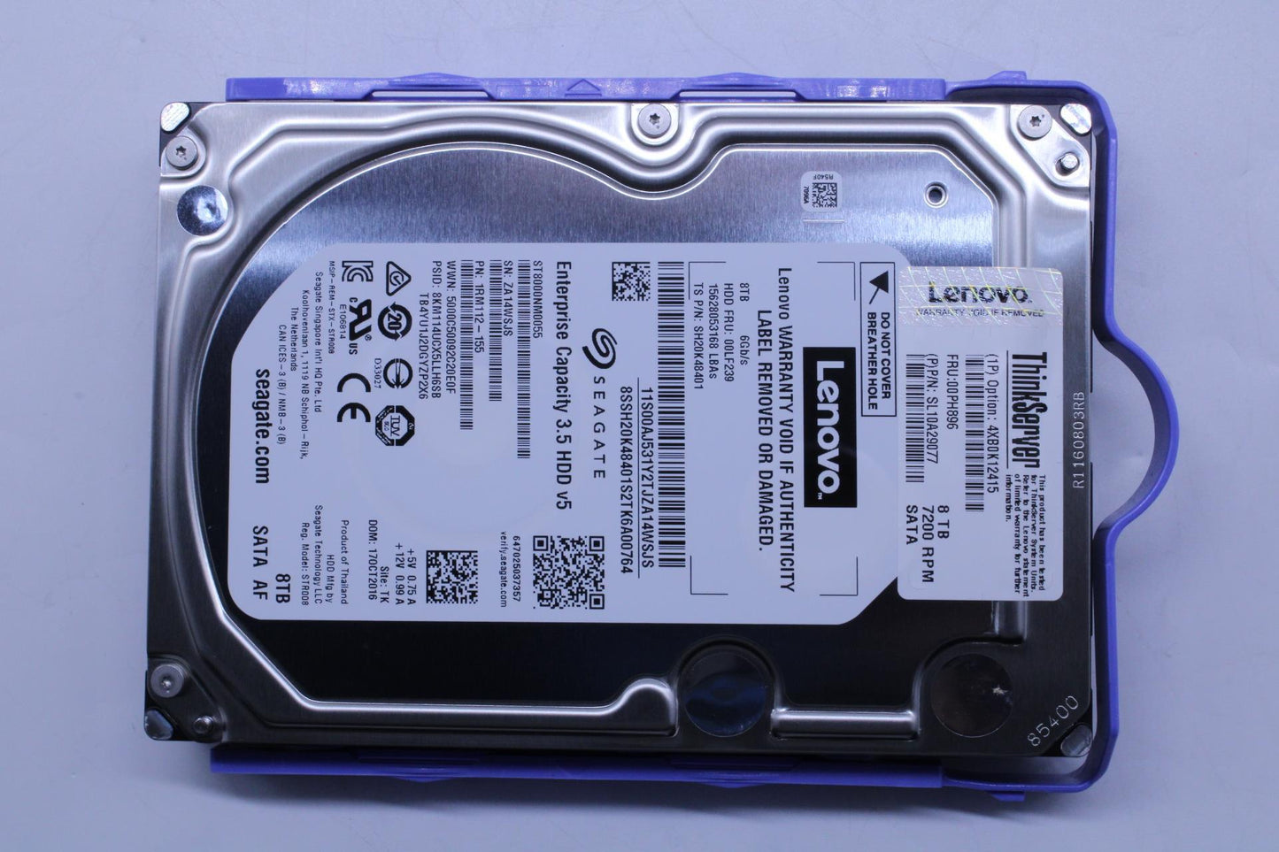 Lenovo Nhs 8T Sata 7.2K 6G 3.5 Hdd As - 00PH896
