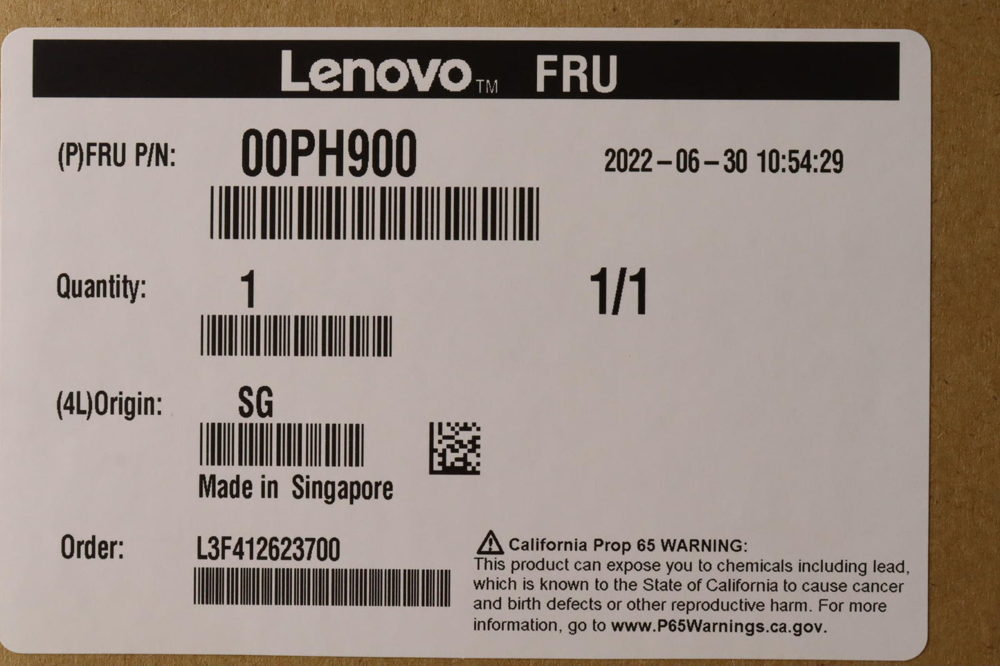 Lenovo Nhs 480Gb 6Gbps Sata 2.5-Inch - 00PH900