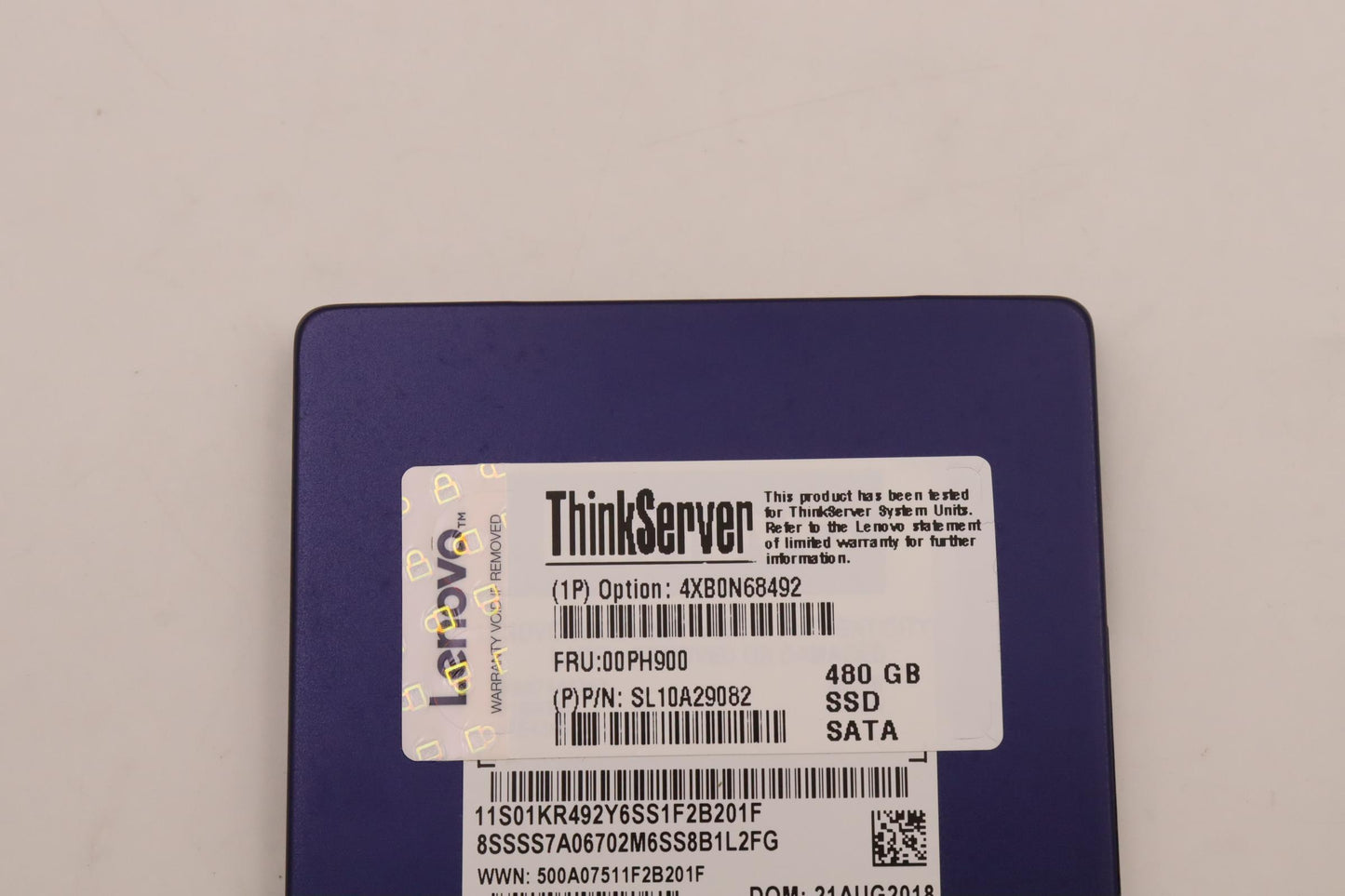 Lenovo Nhs 480Gb 6Gbps Sata 2.5-Inch - 00PH900