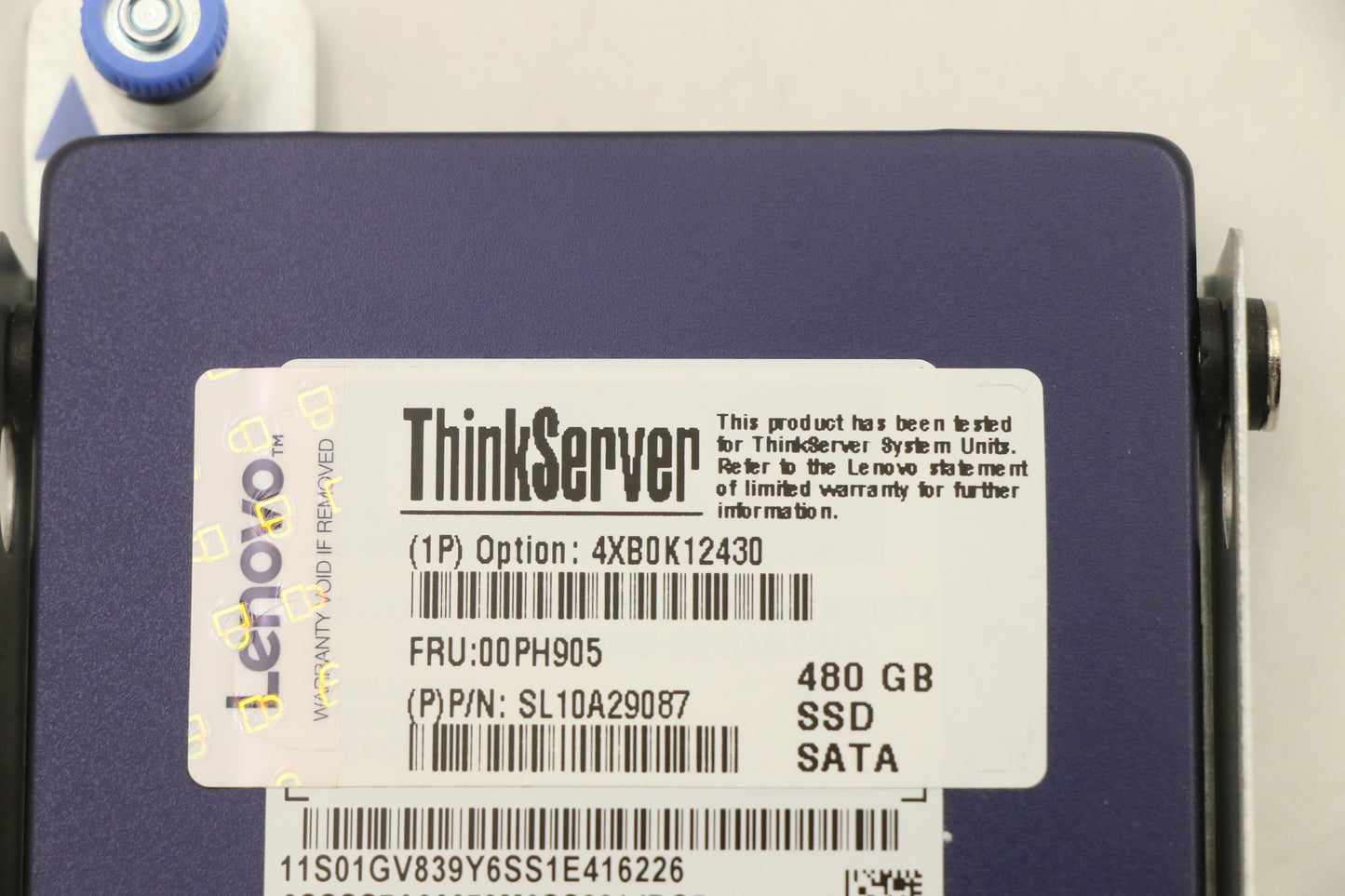 Lenovo Nhs 480Gb 6Gb Sata 2.5-Inch As - 00PH905