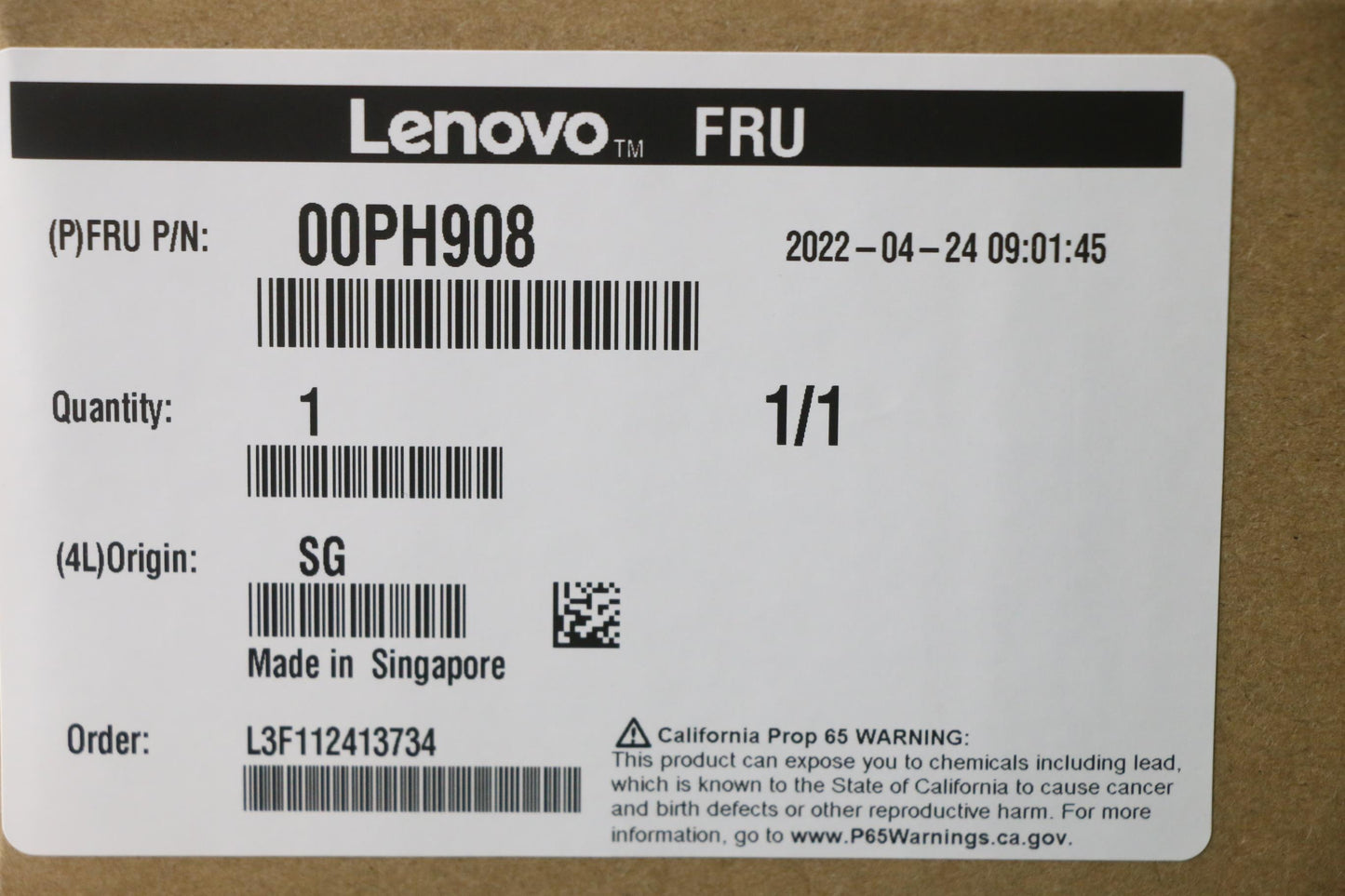 Lenovo Nhs 480Gb 6Gb Sata 2.5-Inch As - 00PH908