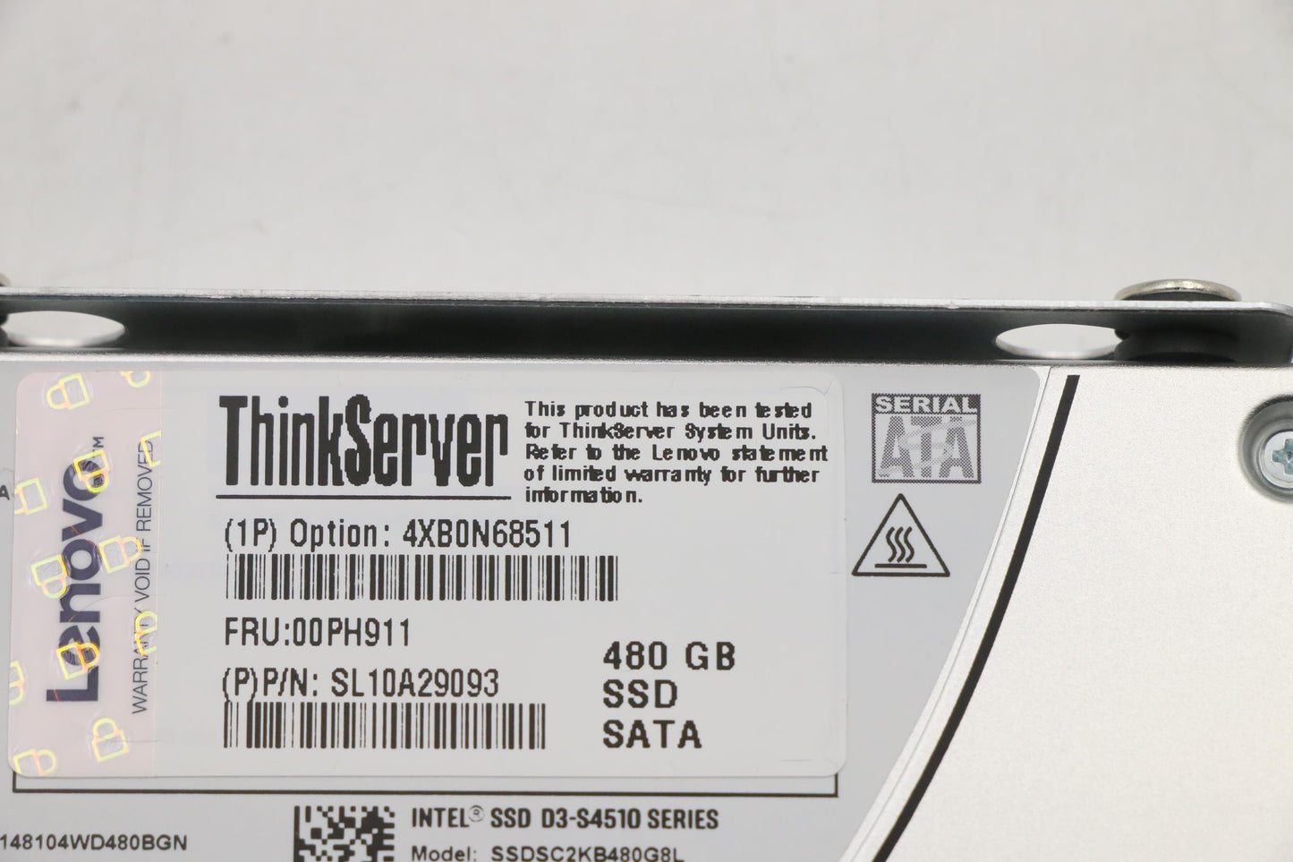 Lenovo Nhs 480Gb 6Gb Sata 2.5-Inch As - 00PH911