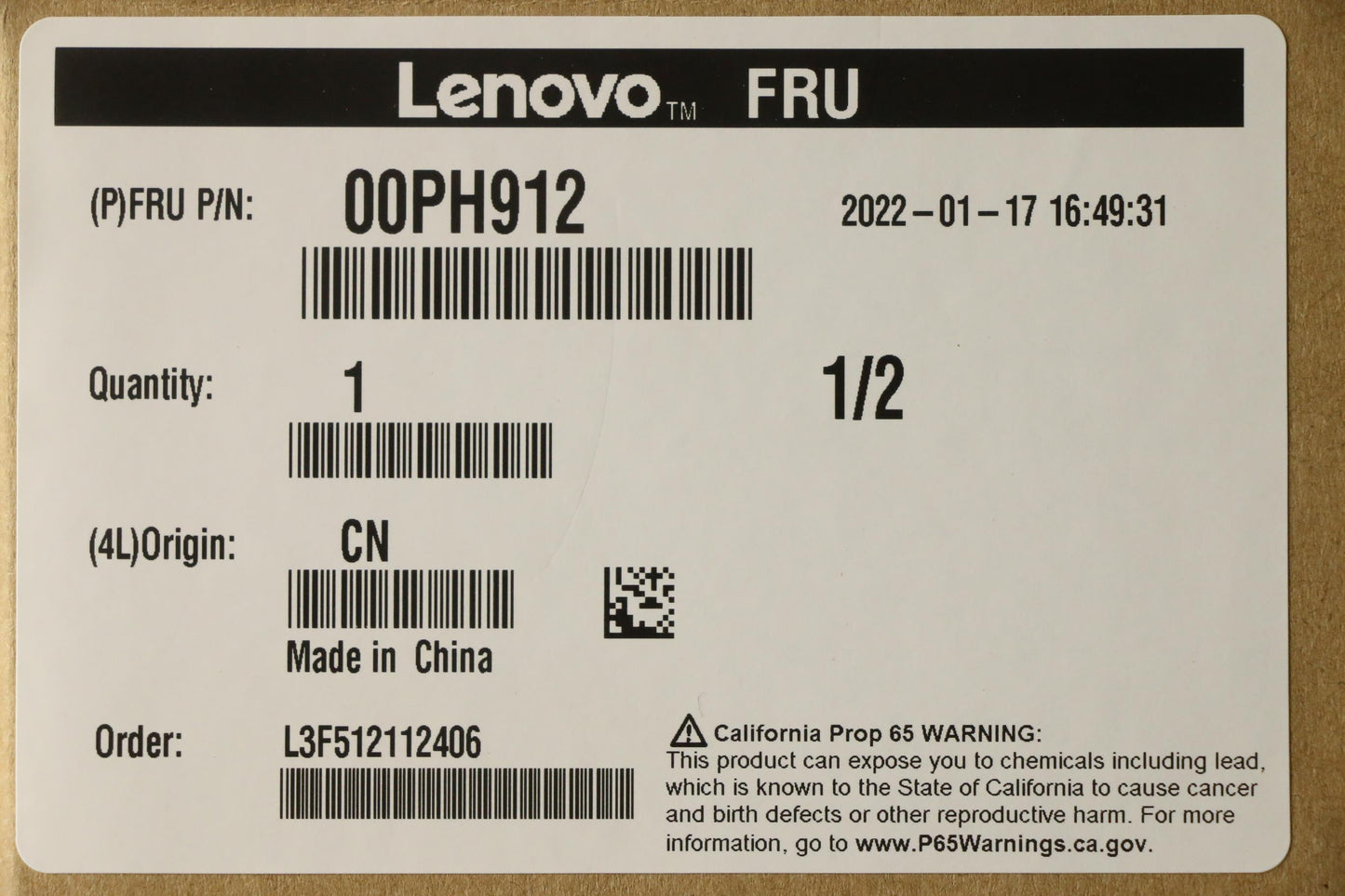 Lenovo Nhs 960Gb 6Gb Sata 2.5-Inch As - 00PH912
