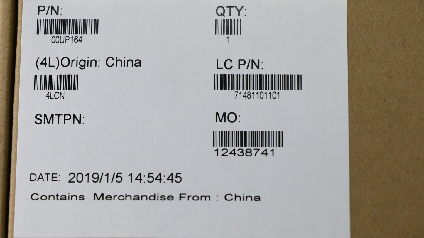 Lenovo Ma Mechanical Assemblies - 00UP164