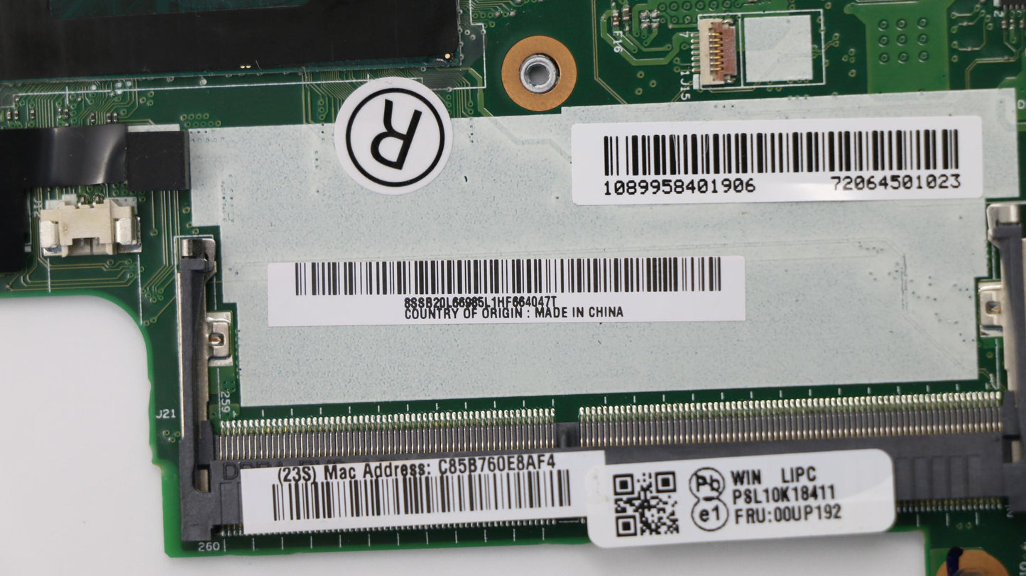 Lenovo Pl System Boards - 00UP192