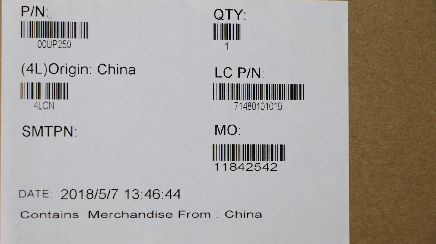 Lenovo Motherboard - 00UP259