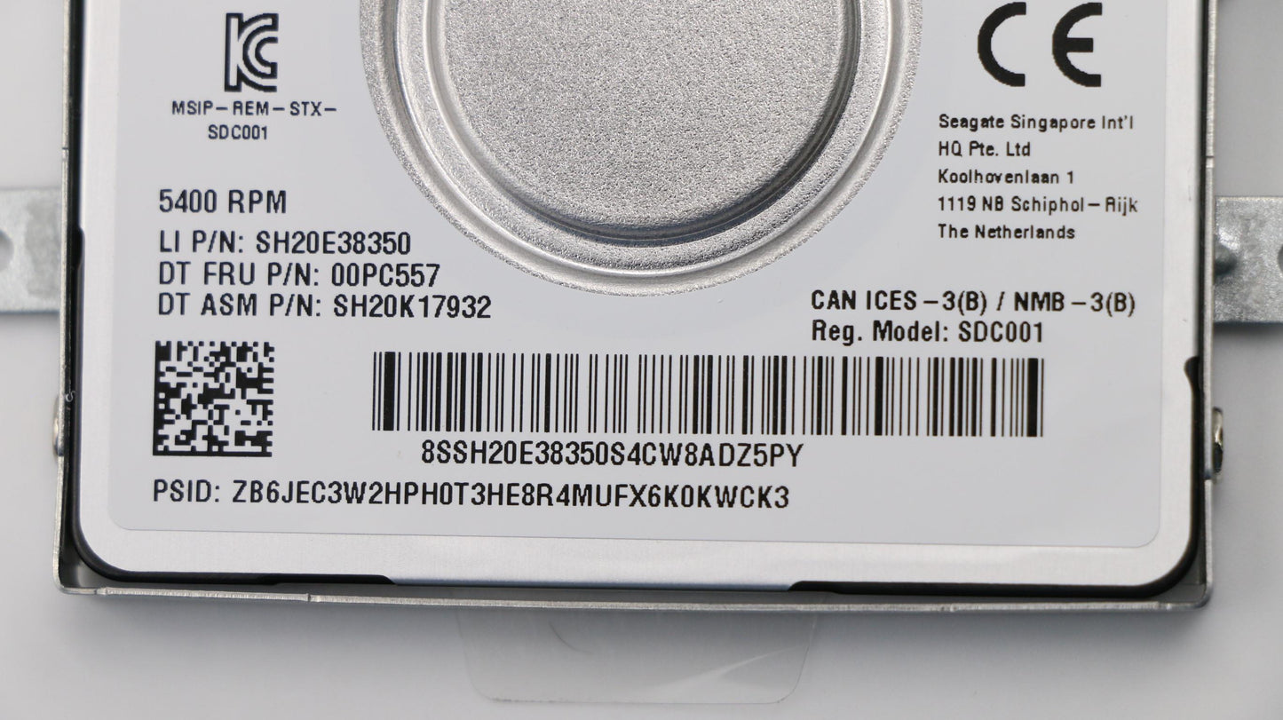 Lenovo Hd Hard Drives - 00UP335