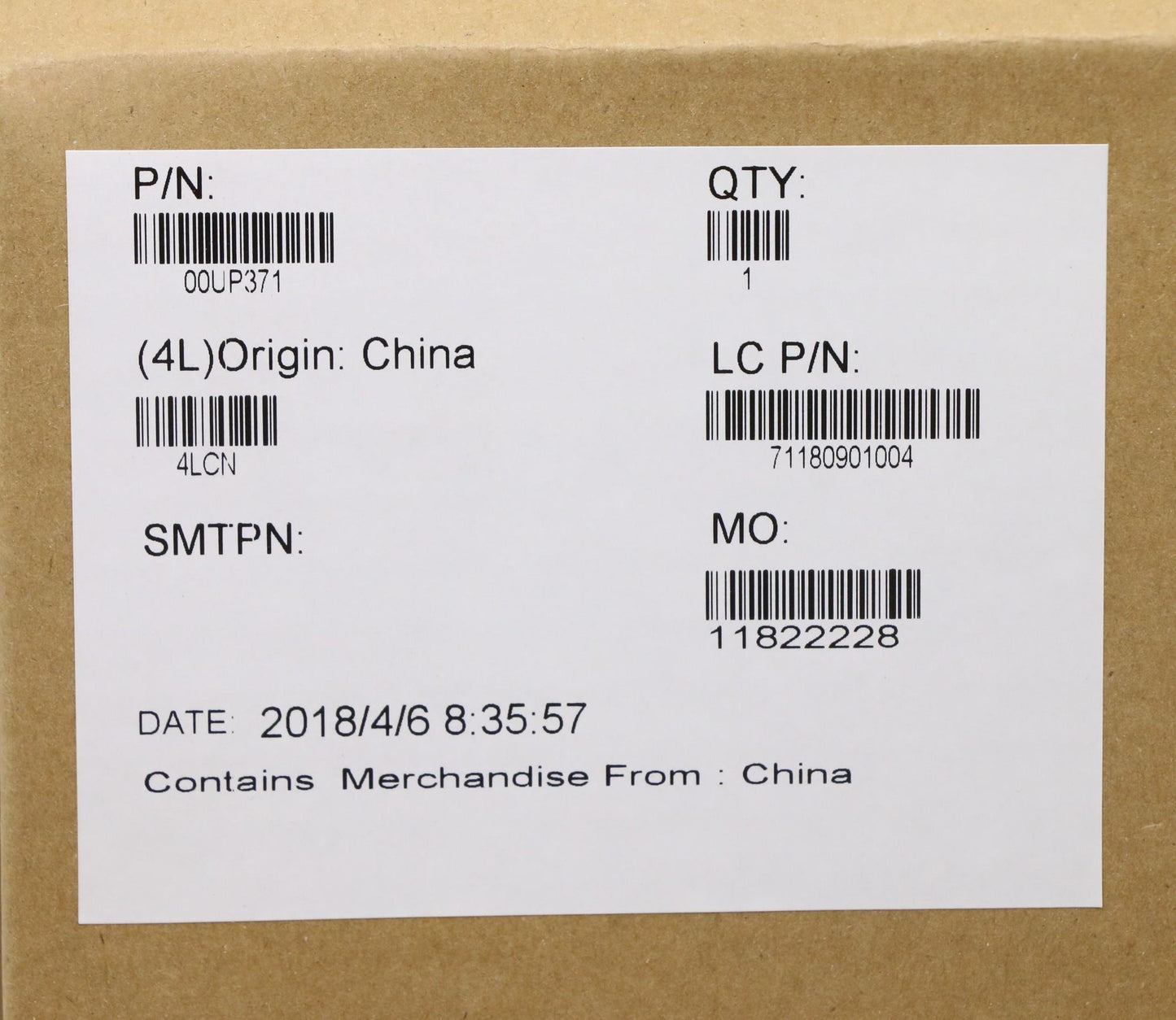 Lenovo Ma Mechanical Assemblies - 00UP371