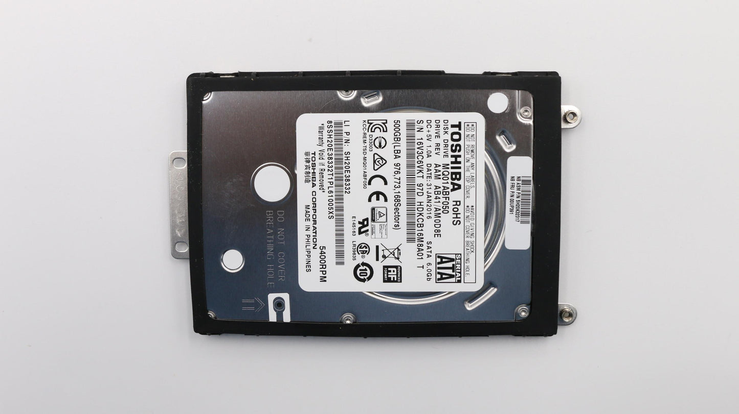 Lenovo Hd Hard Drives - 00UP391