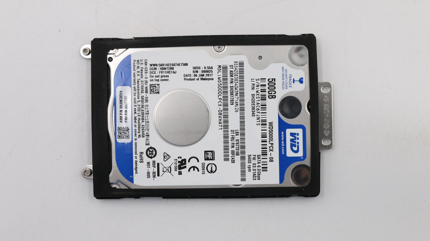 Lenovo Hd Hard Drives - 00UP392