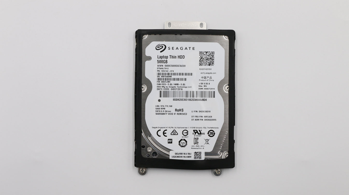 Lenovo Hd Hard Drives - 00UP393