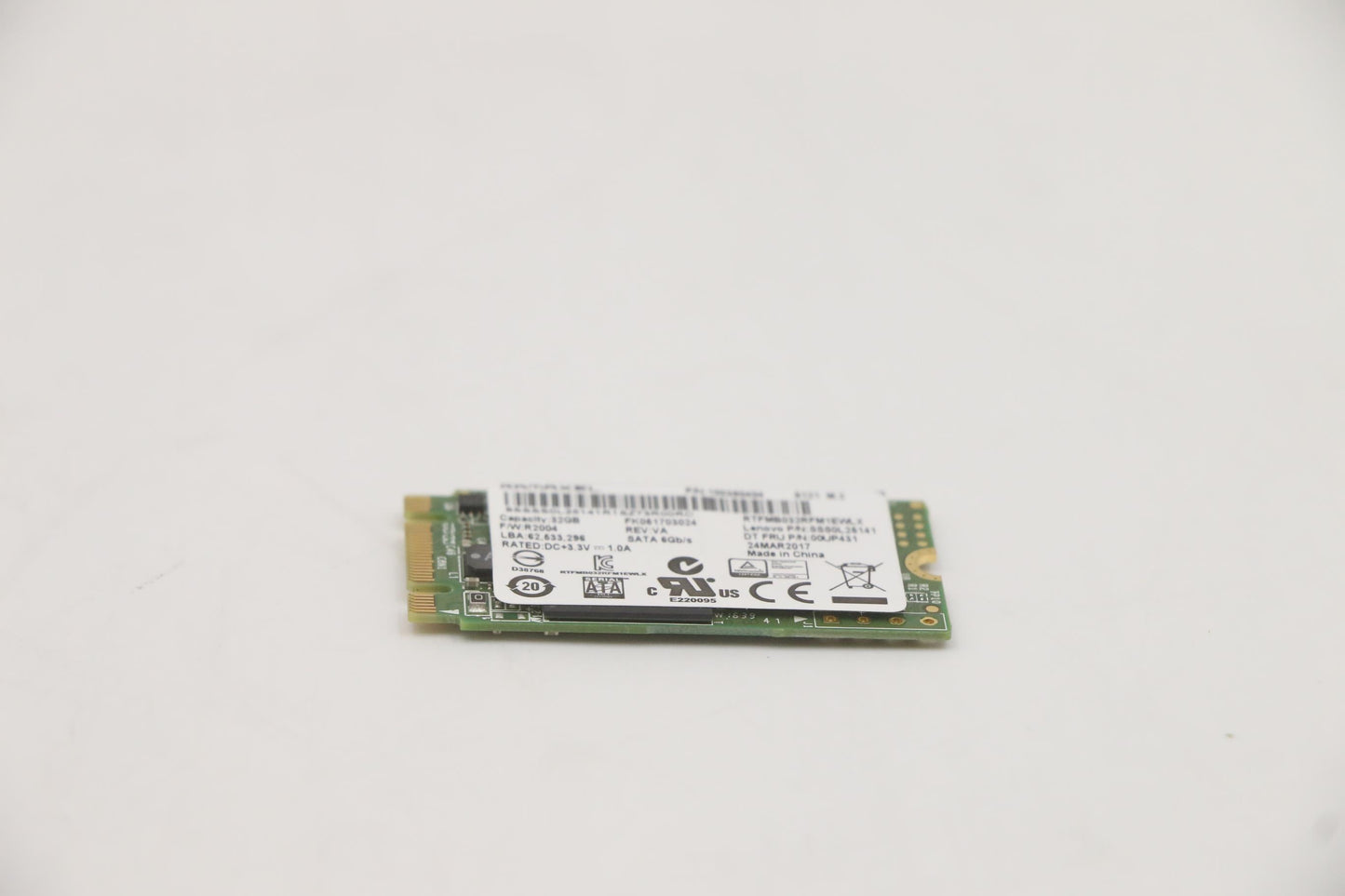 Lenovo Ssd Asm 32G,M.2,2242,Sata6G,Ra - 00UP431
