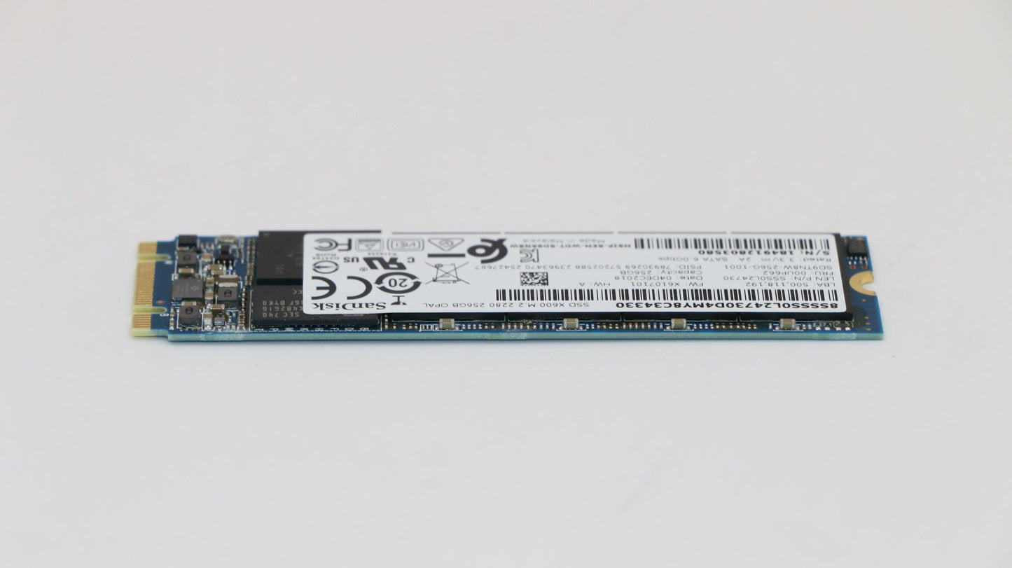 Lenovo Ssd_Asm 256Gm.22280Sata6Gsdkop - 00UP662