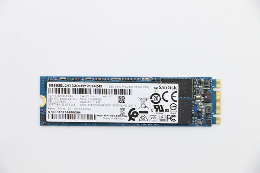 Lenovo 512Gm22280Sata6Gsdkopal - 00UP664
