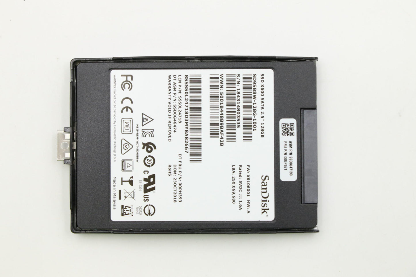 Lenovo 128G257Mmsata6Gsdkstd - 00UP671