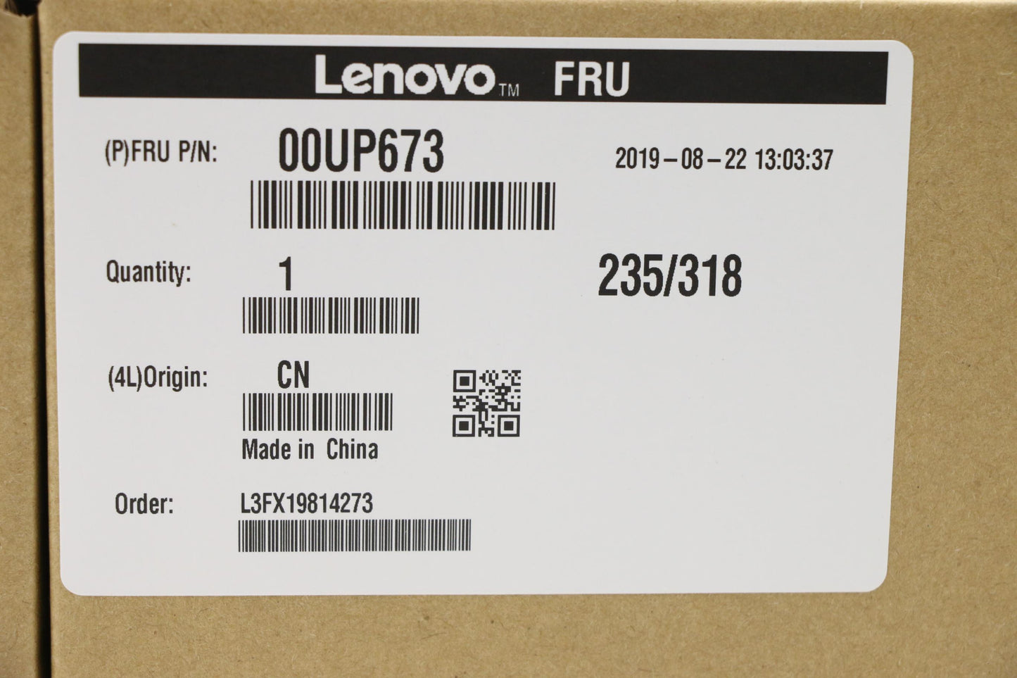 Lenovo Mb I37100U Win Ntpm Namt - 00UP673