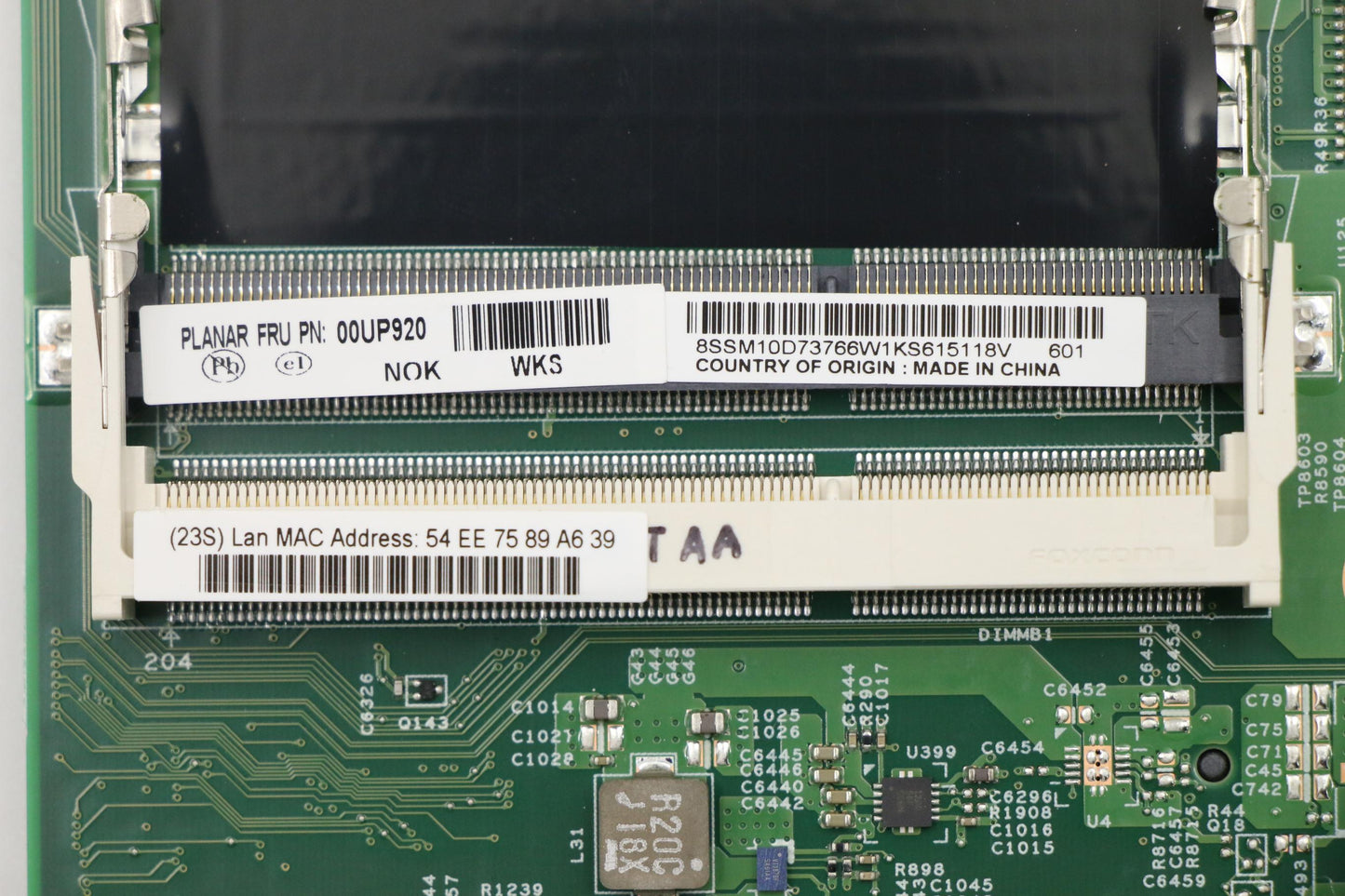 Lenovo Motherboard - 00UP920