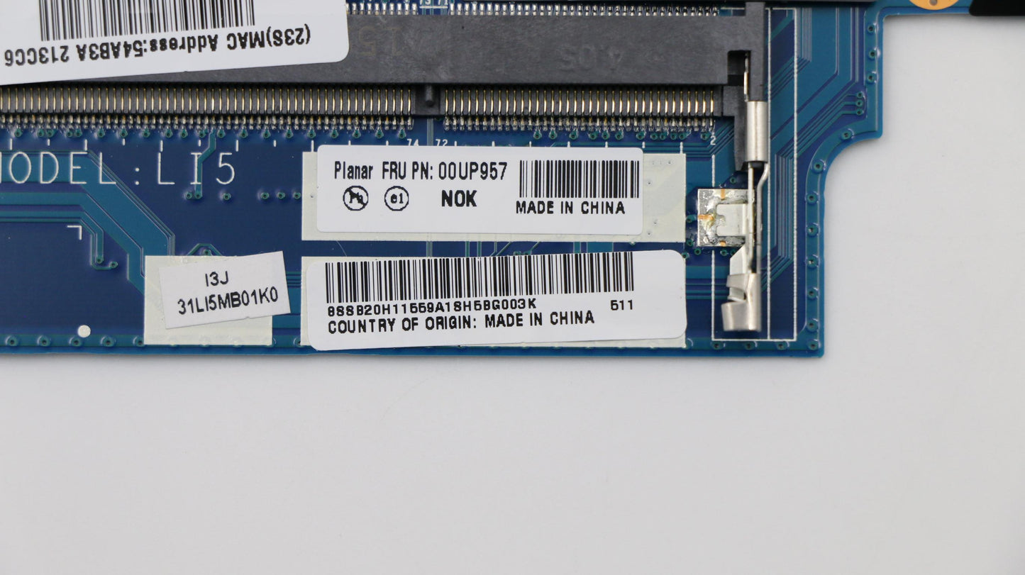 Lenovo Pl System Boards - 00UP957