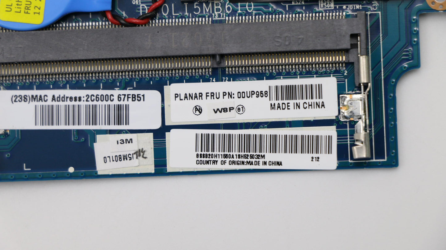 Lenovo Pl System Boards - 00UP958