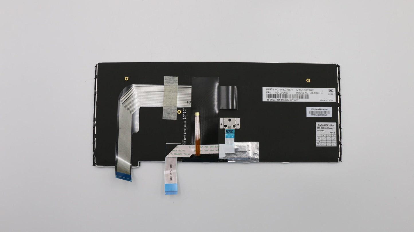 Lenovo Nbkyb Carling Kbd,Bg,Cny - 00UR207