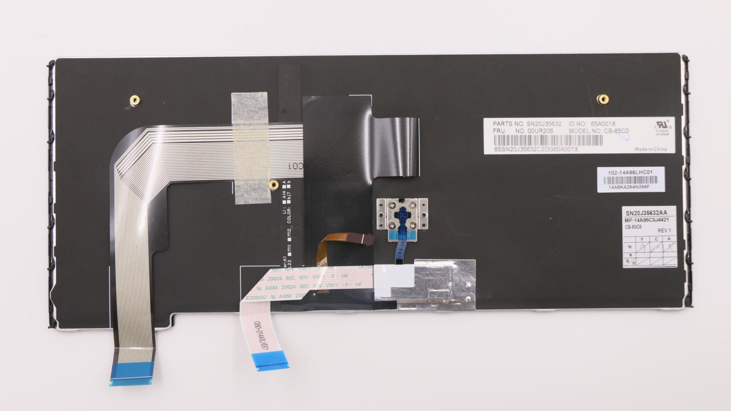 Lenovo Nbkyb Carling Kbd,Cz,Cny - 00UR208