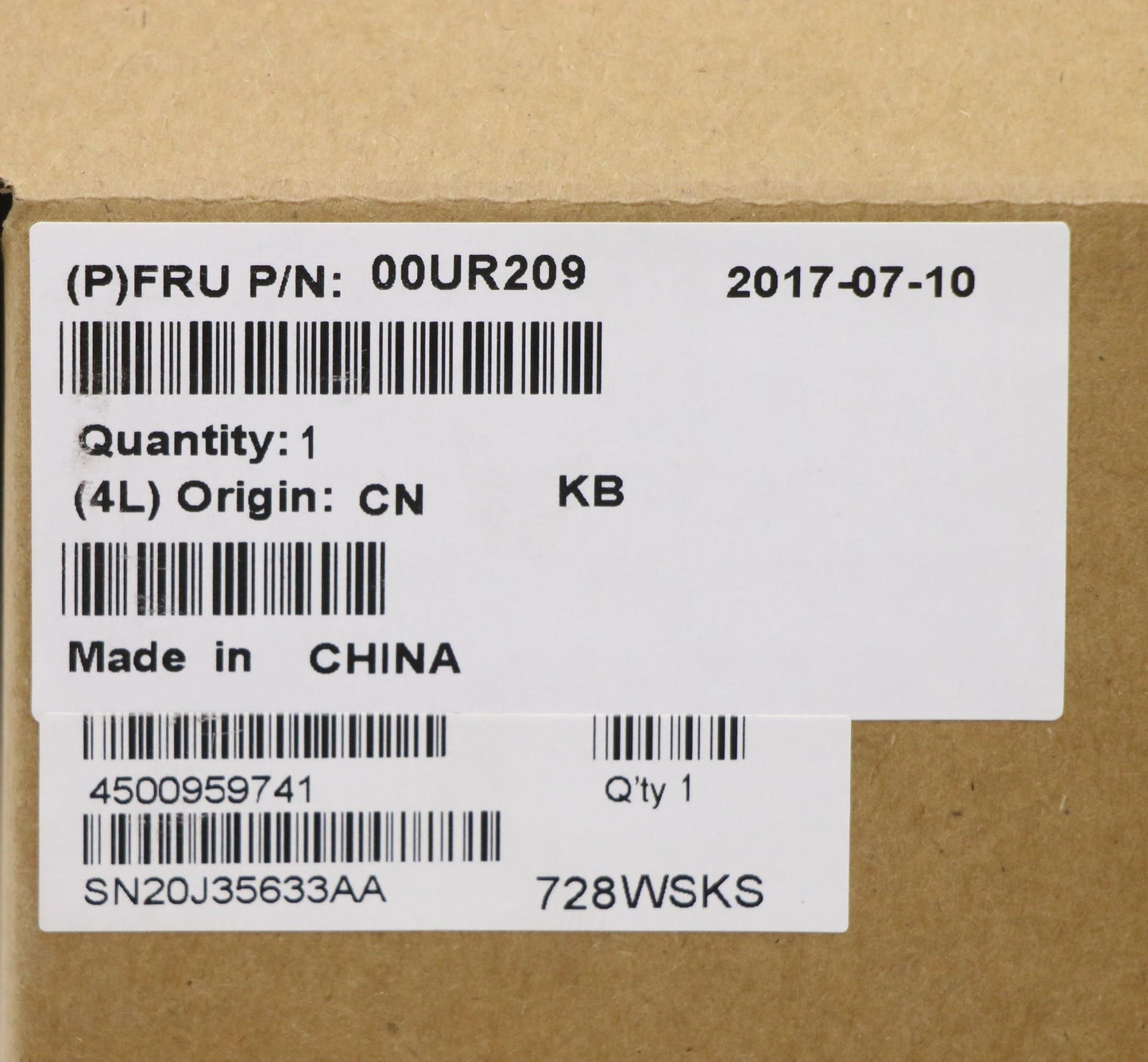 Lenovo Nbkyb Carling Kbd,Dk,Cny - 00UR209