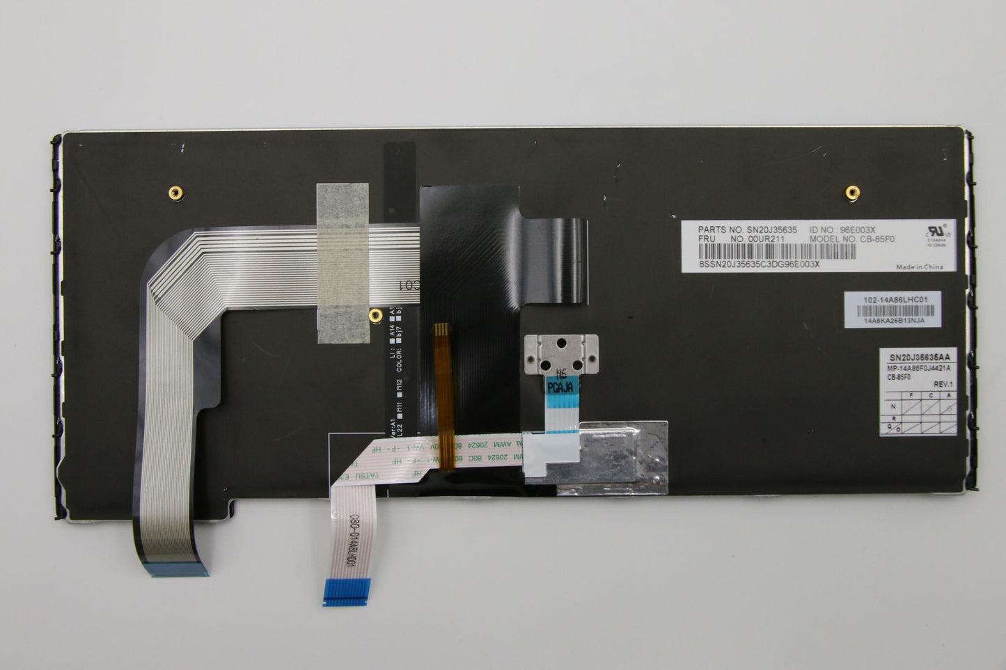 Lenovo Nbkyb Carling Kbd,Fr,Cny - 00UR211