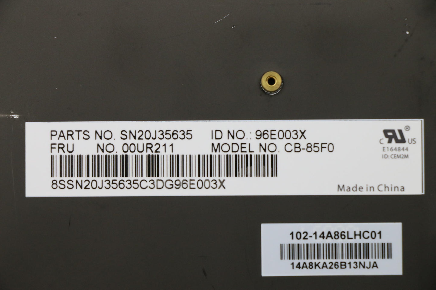 Lenovo Nbkyb Carling Kbd,Fr,Cny - 00UR211