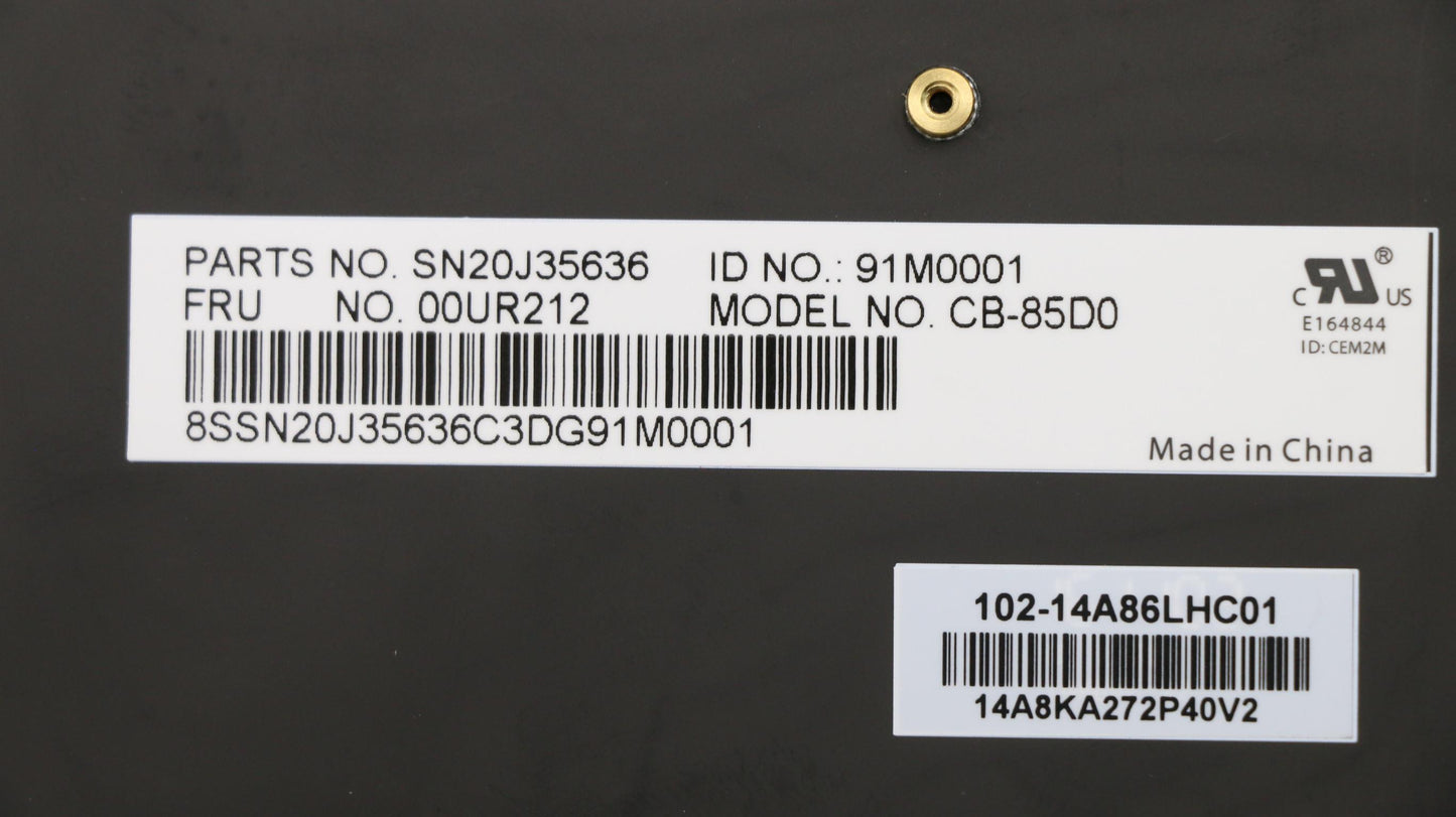 Lenovo Nbkyb Carling Kbd,De,Cny - 00UR212