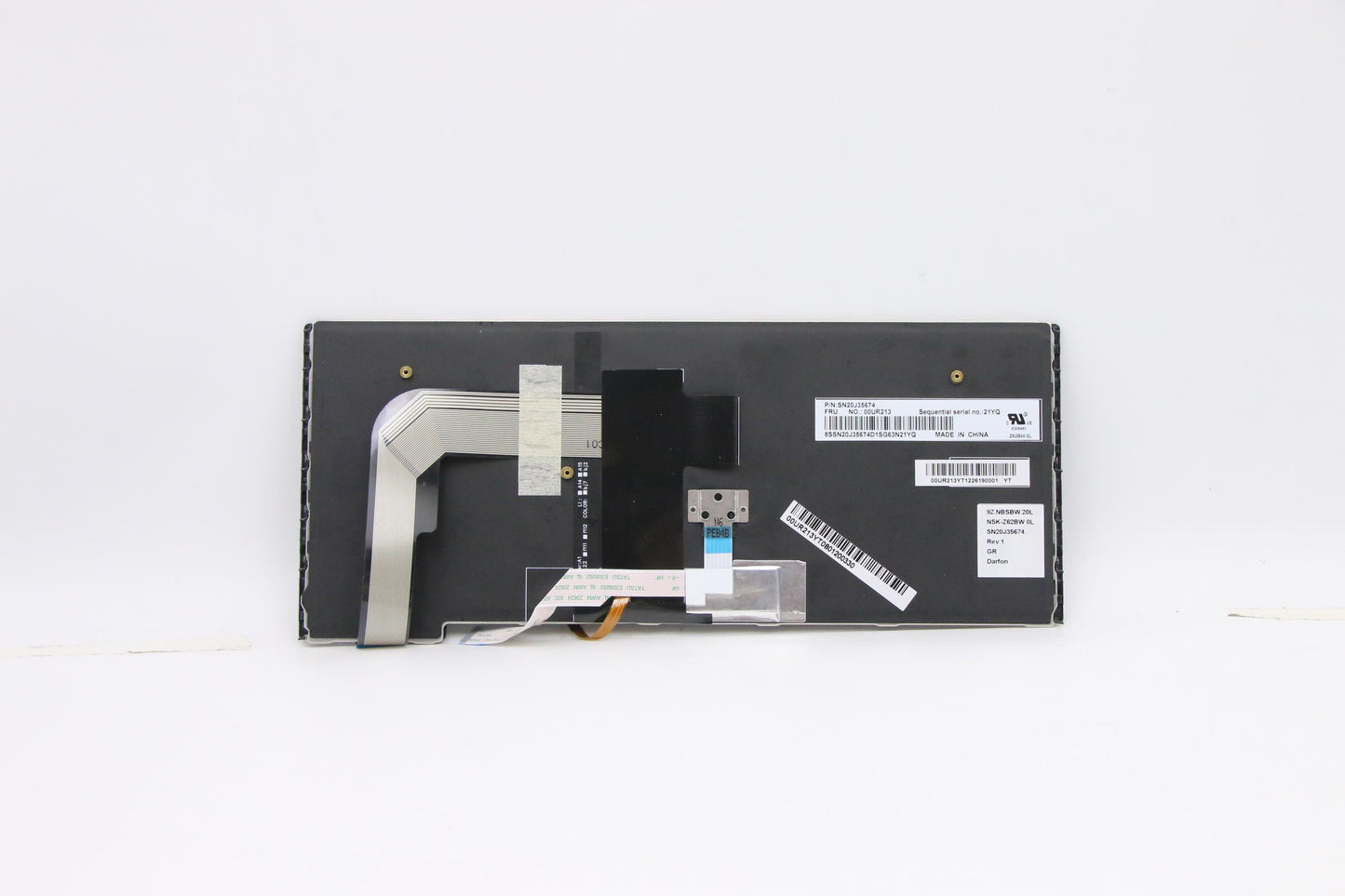 Lenovo Nbkyb Carling Kbd,Gr,Cny - 00UR213