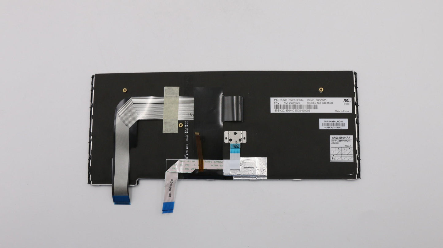 Lenovo Nbkyb Carling Kbd,No,Cny - 00UR220