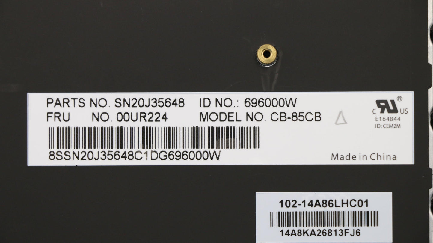 Lenovo Nbkyb Carling Kbd,Sk,Cny - 00UR224