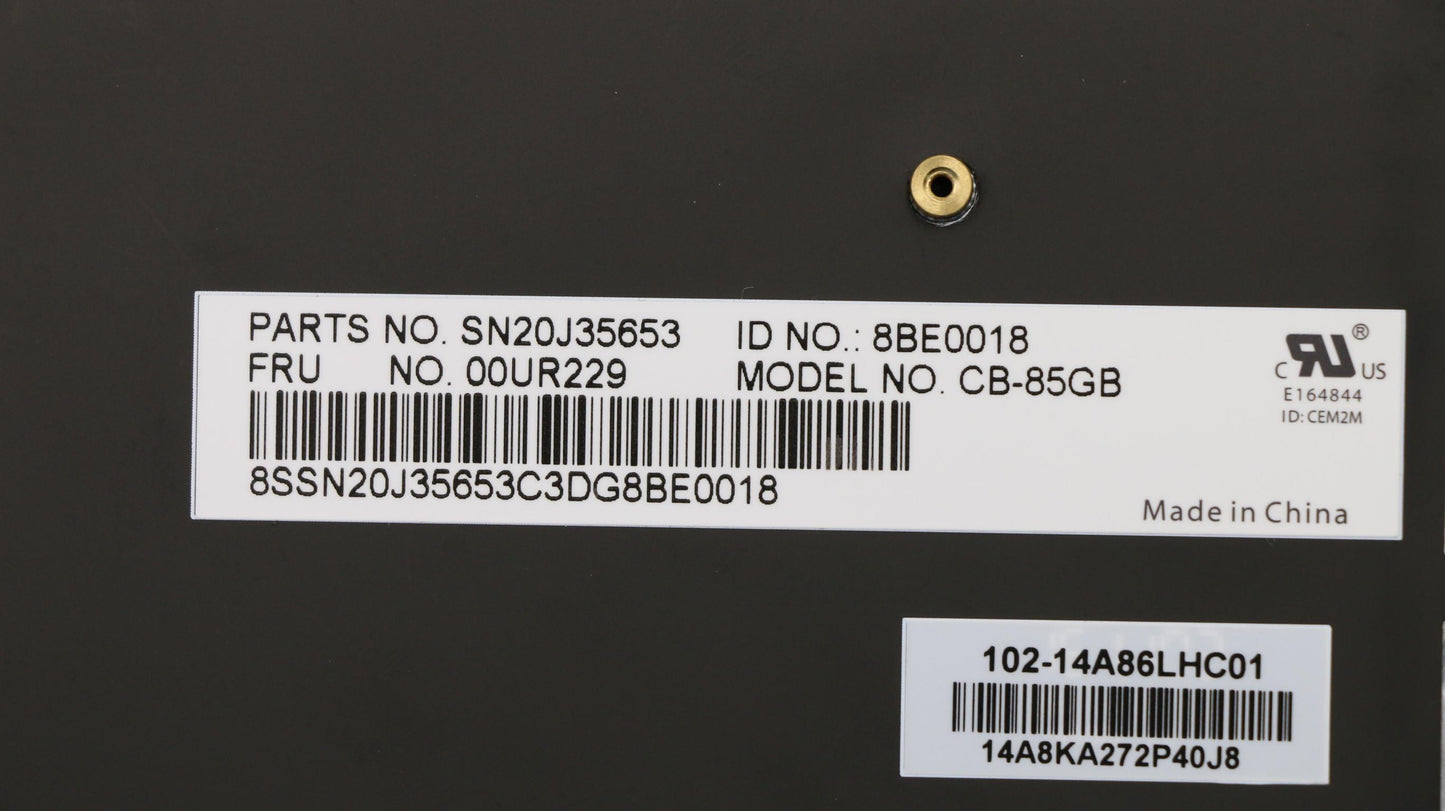 Lenovo Nbkyb Carling Kbd,Gb,Cny - 00UR229