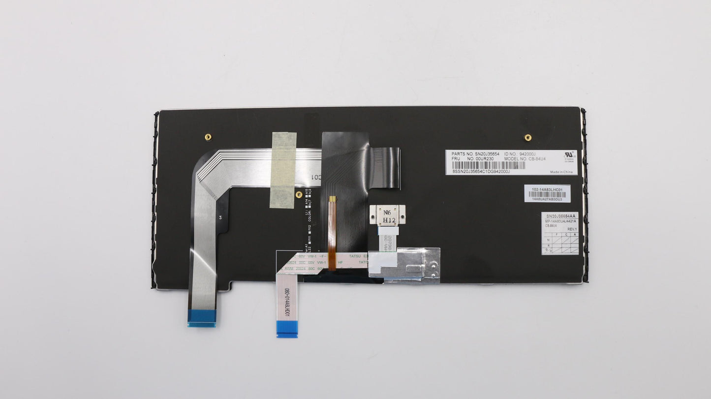 Lenovo Nbkyb Carling Kbd,Usi,Cny - 00UR230