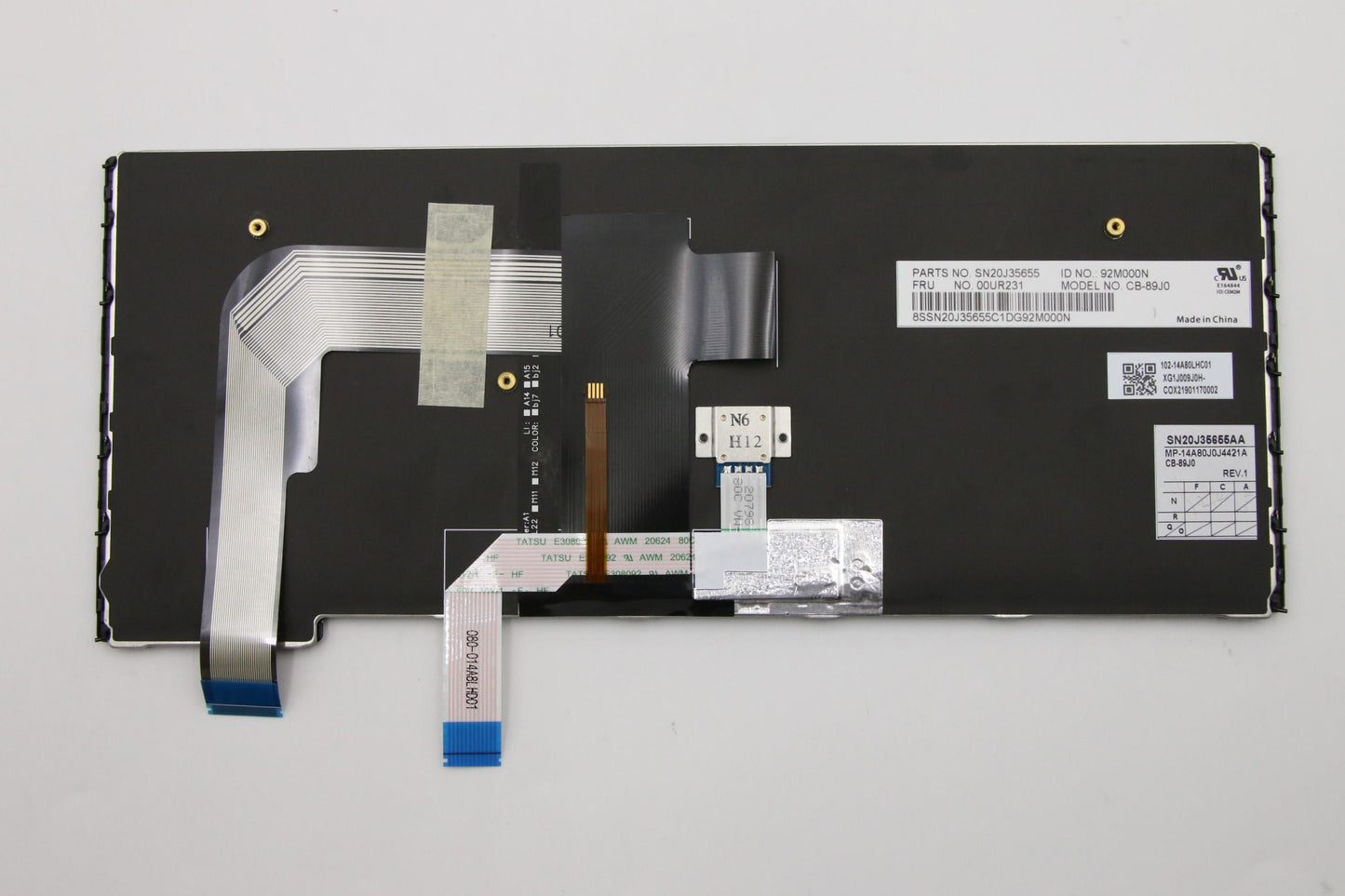 Lenovo Nbkyb Carling Kbd,Jp,Cny - 00UR231