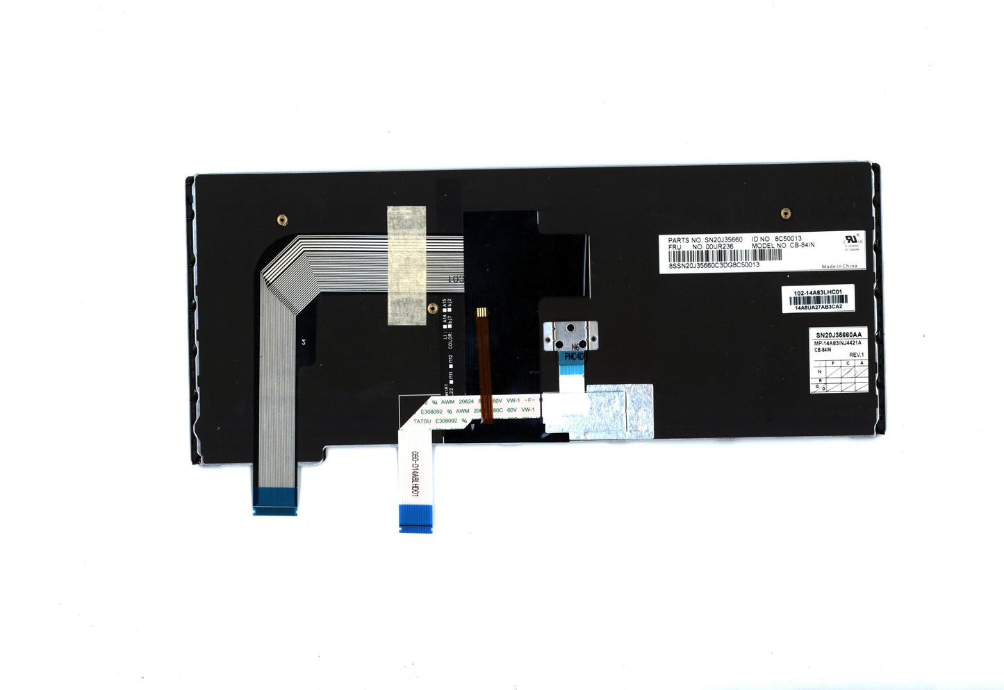 Lenovo Nbkyb Carling Kbd,In,Cny - 00UR236