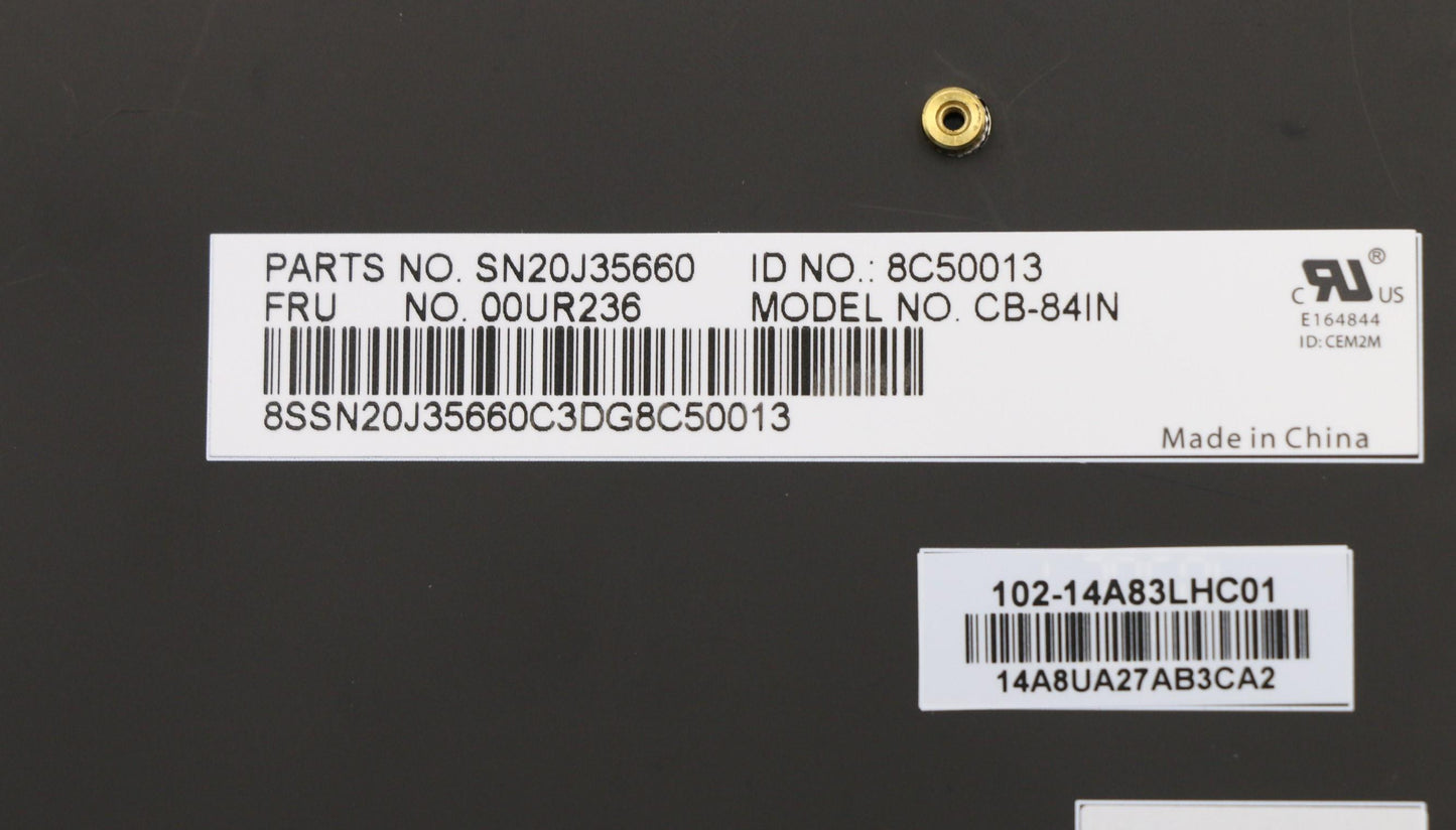 Lenovo Nbkyb Carling Kbd,In,Cny - 00UR236
