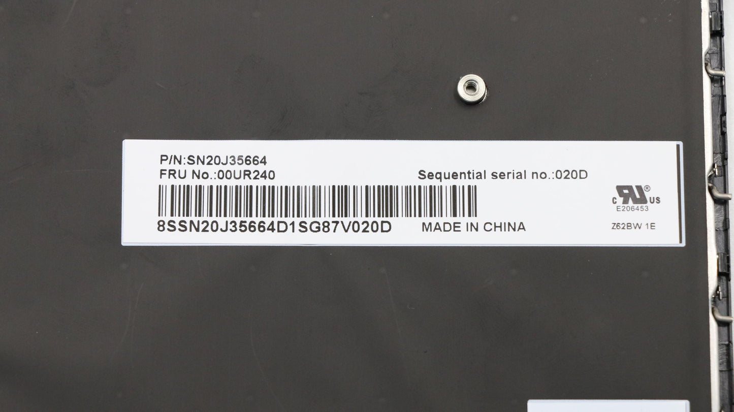 Lenovo Nbkyb Carling Kbd,Las,Dfn - 00UR240