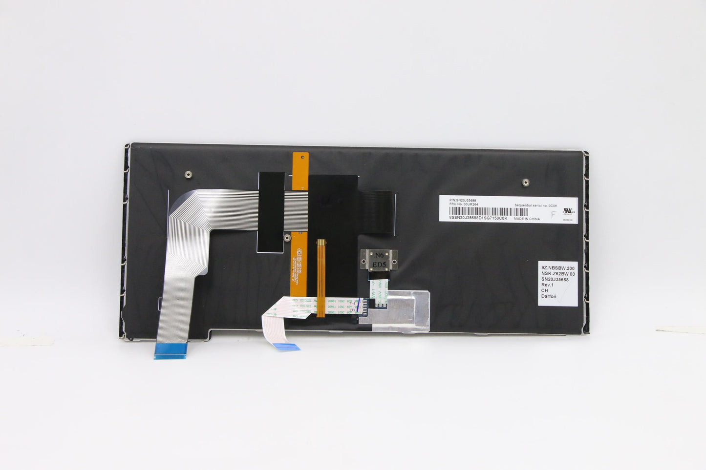 Lenovo Nbkyb Carling Kbd,Ch,Dfn - 00UR264
