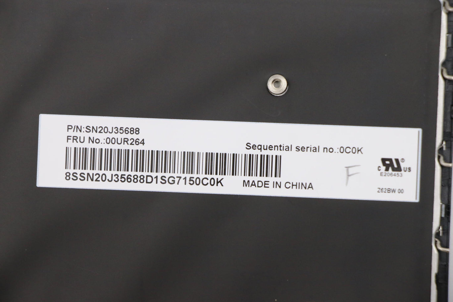 Lenovo Nbkyb Carling Kbd,Ch,Dfn - 00UR264